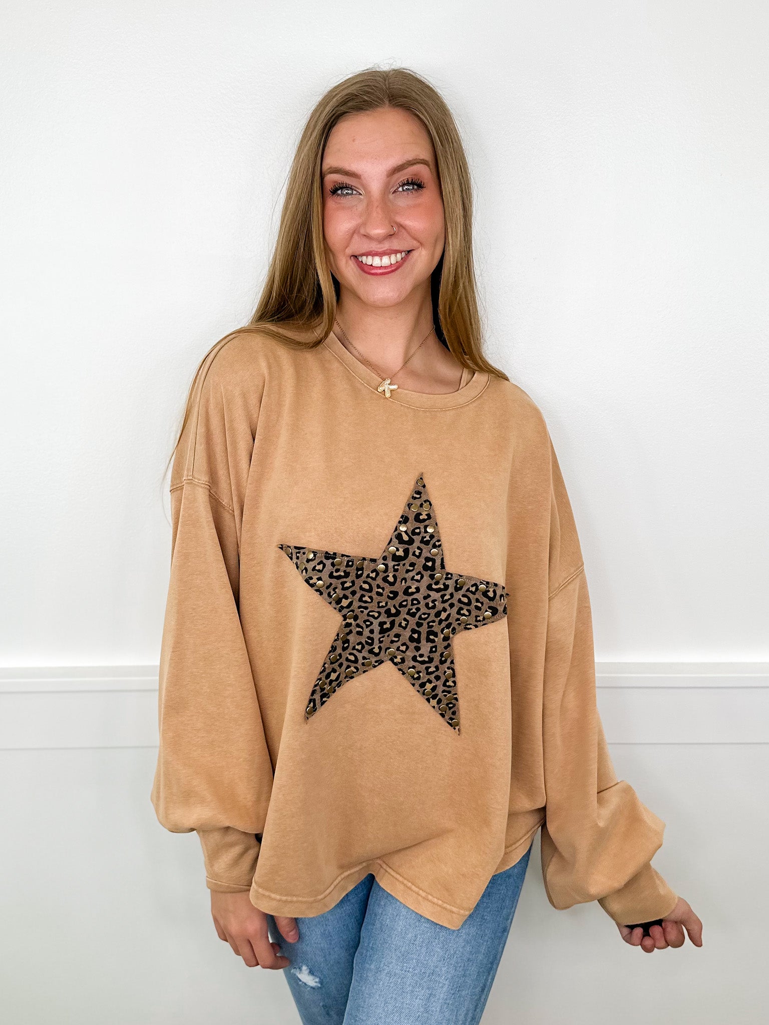 Easel Wild Adventures Cotton Blend Long Sleeve Top - 5 colors!
