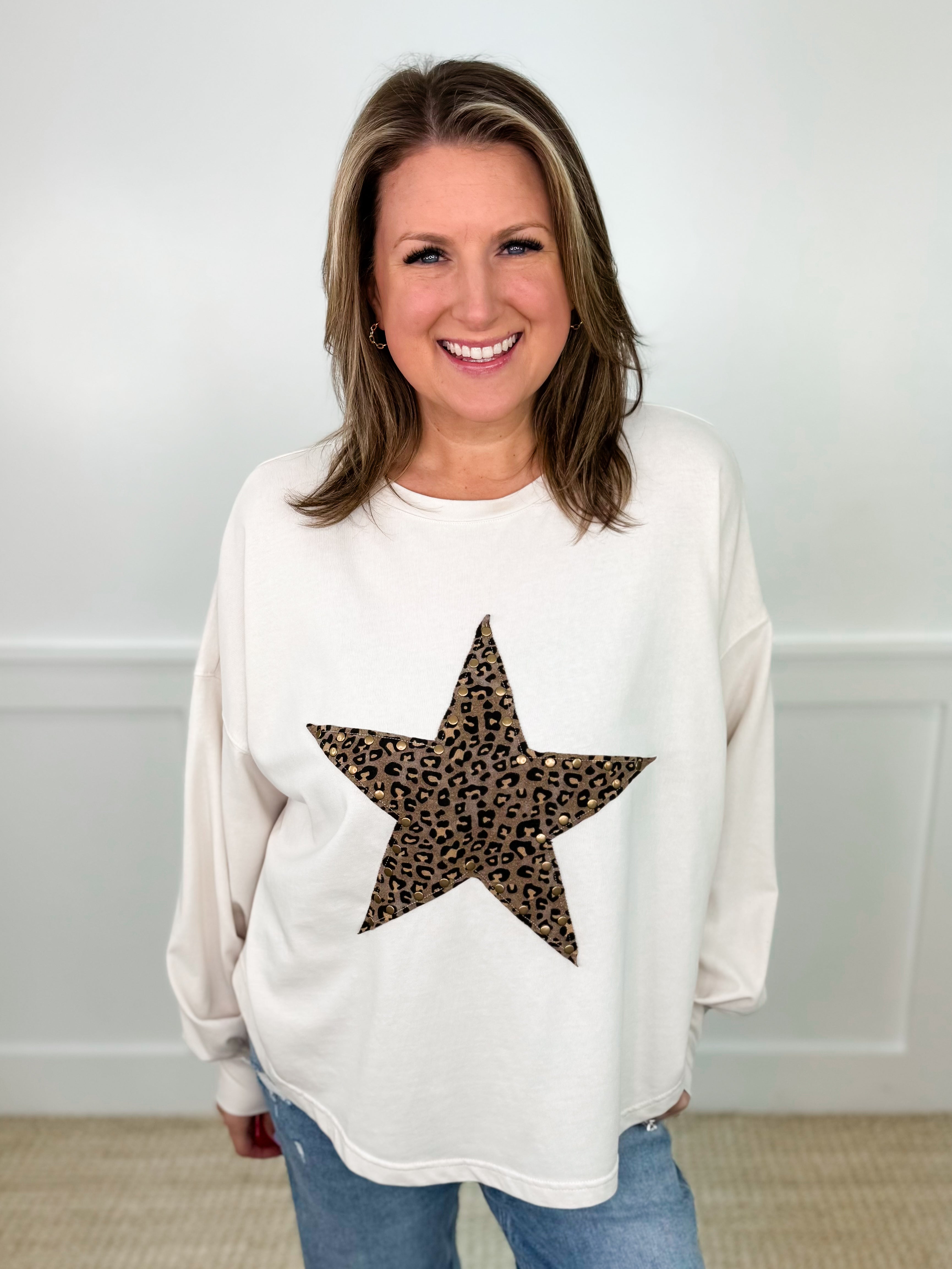 Easel Wild Adventures Cotton Blend Long Sleeve Top - 5 colors!