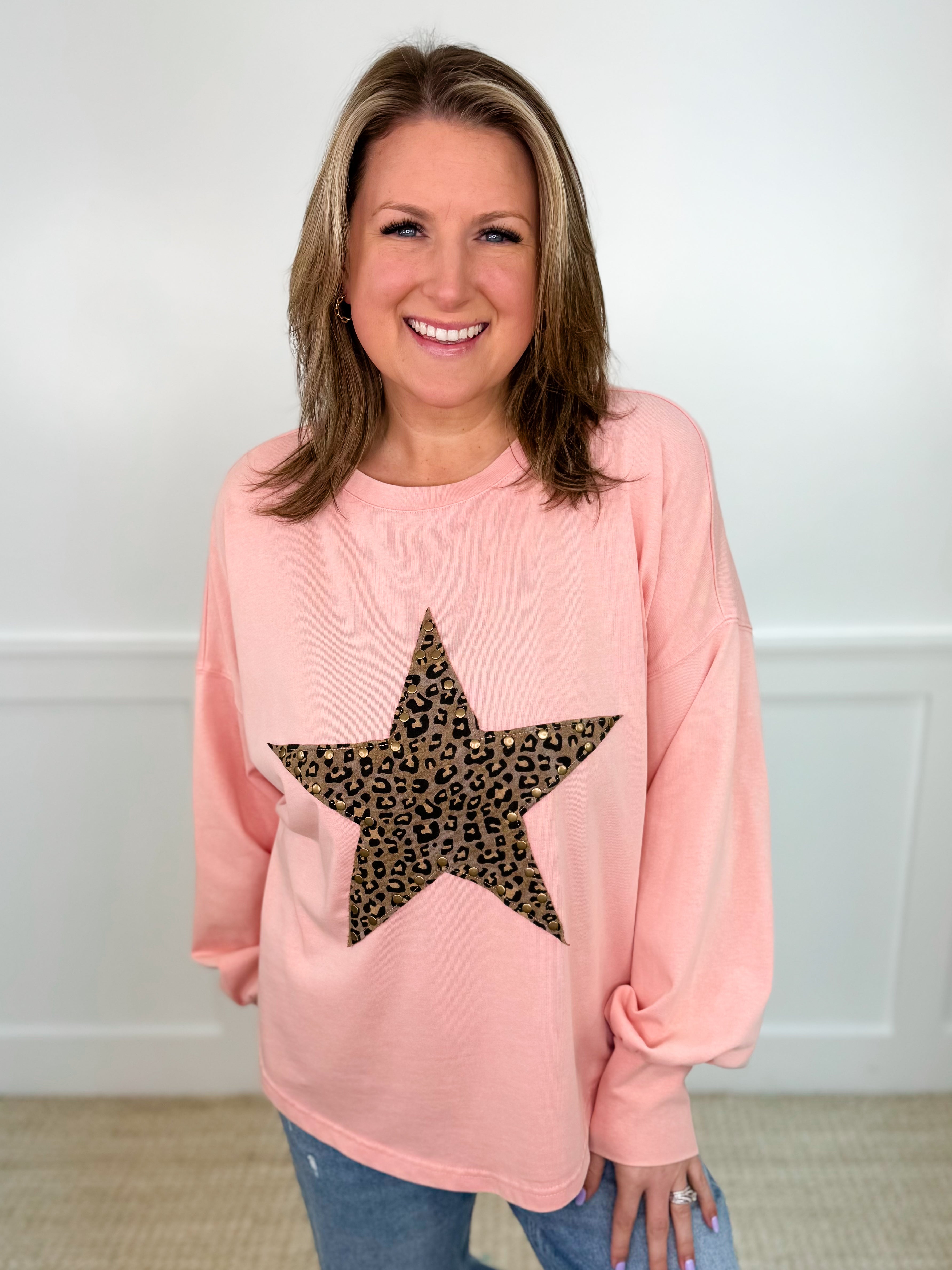 Easel Wild Adventures Cotton Blend Long Sleeve Top - 5 colors!