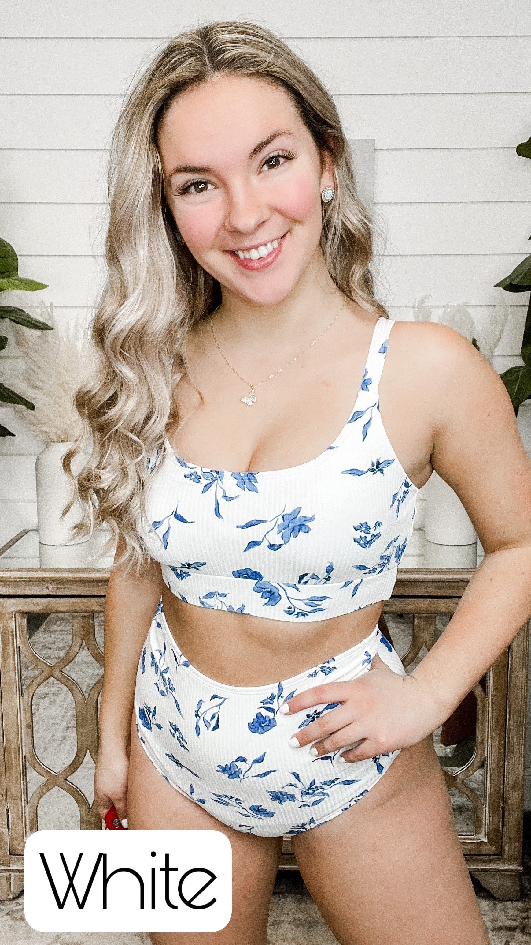 Coral Reef Sea Glass Moonlight Laps High-Rise Swim Bottoms - 3 colors! *FINAL SALE*