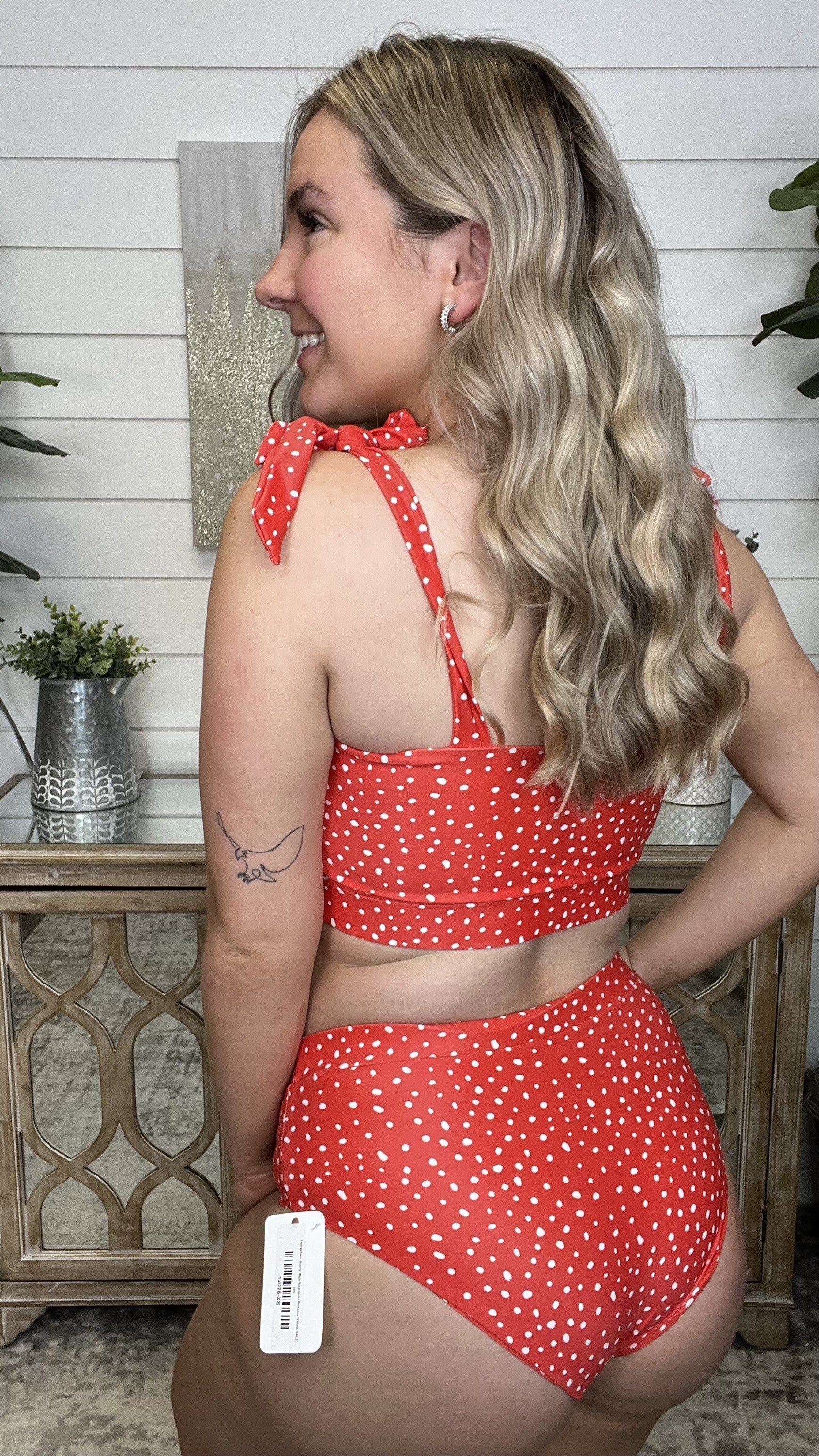 Somewhere Sunny Bandeau Swim Top